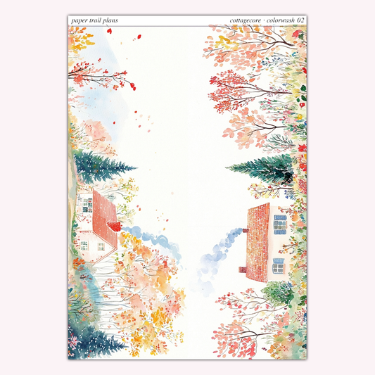 Cottagecore - Full Sheet Colorwash 02