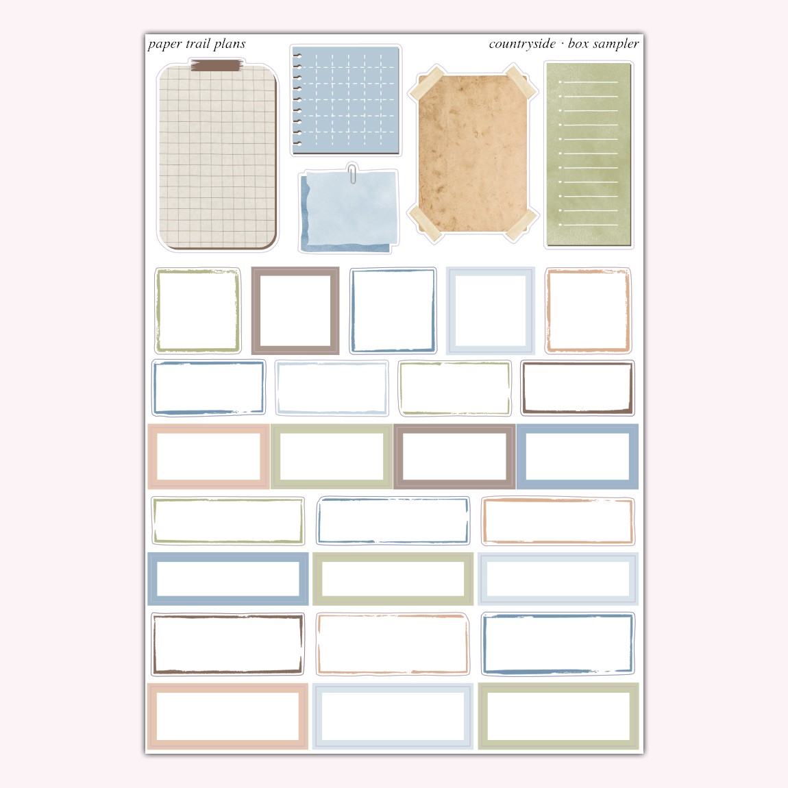 Countryside - Box Sampler