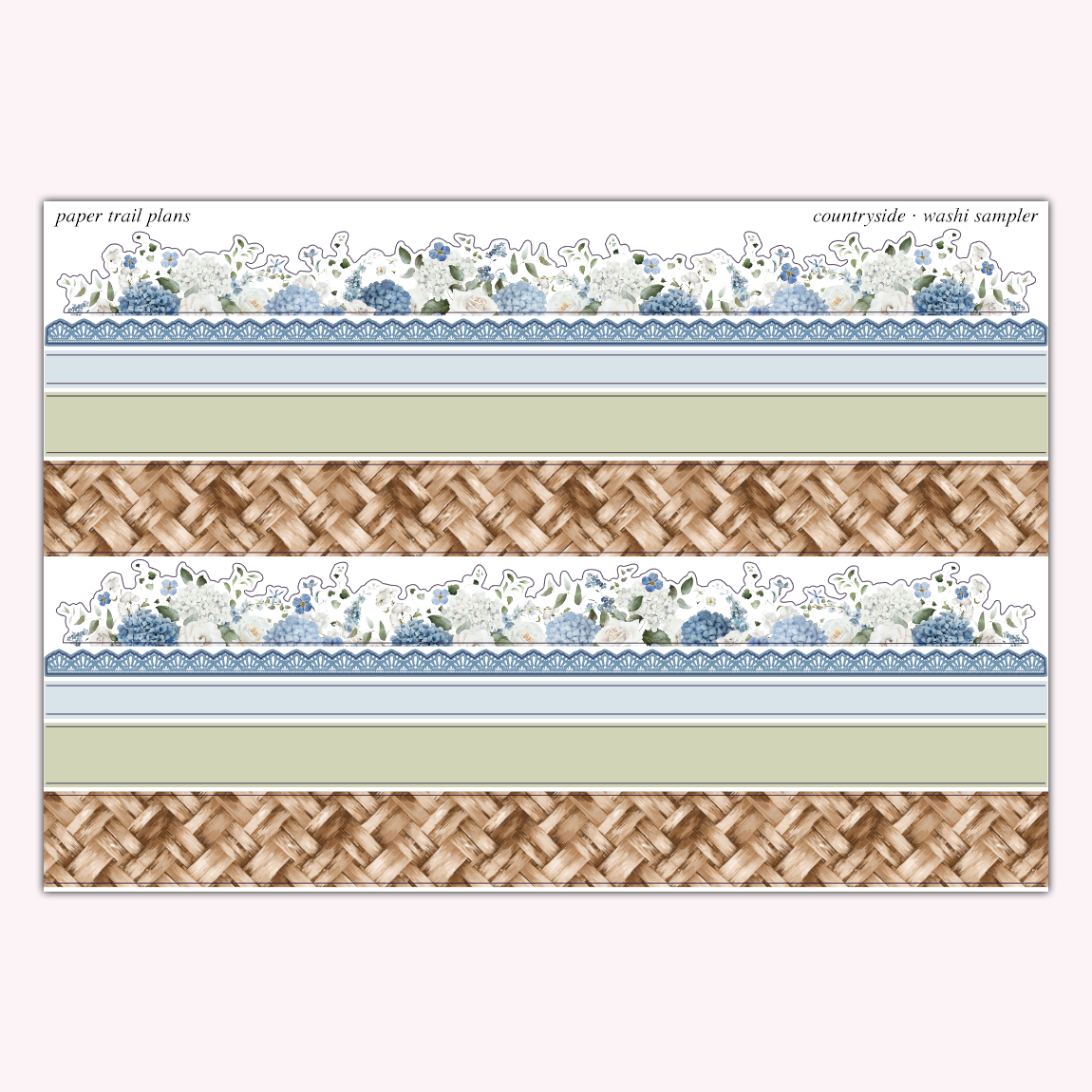 Countryside - Washi Sampler