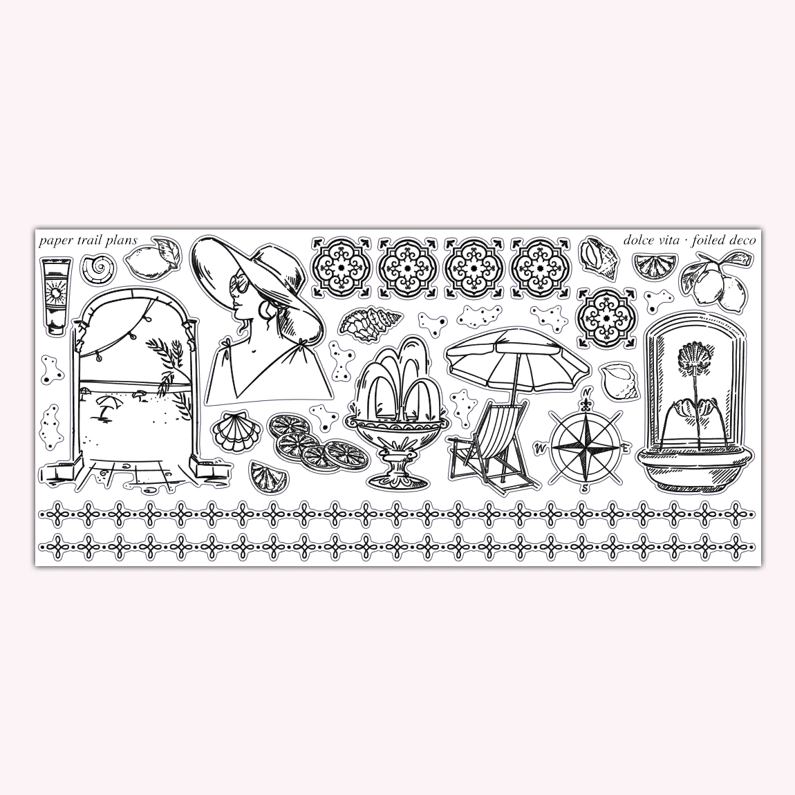 Dolce Vita - Foiled Deco