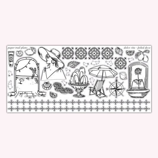 Dolce Vita - Foiled Deco