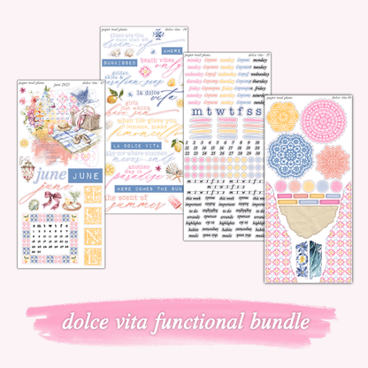 Dolce Vita Journaling Collection
