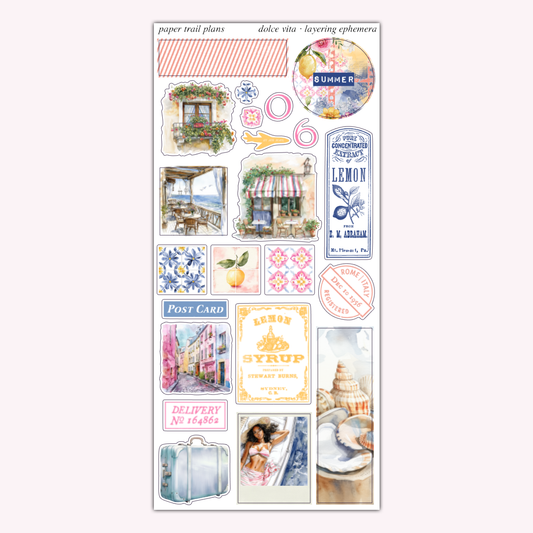 Dolce Vita - Layering Ephemera