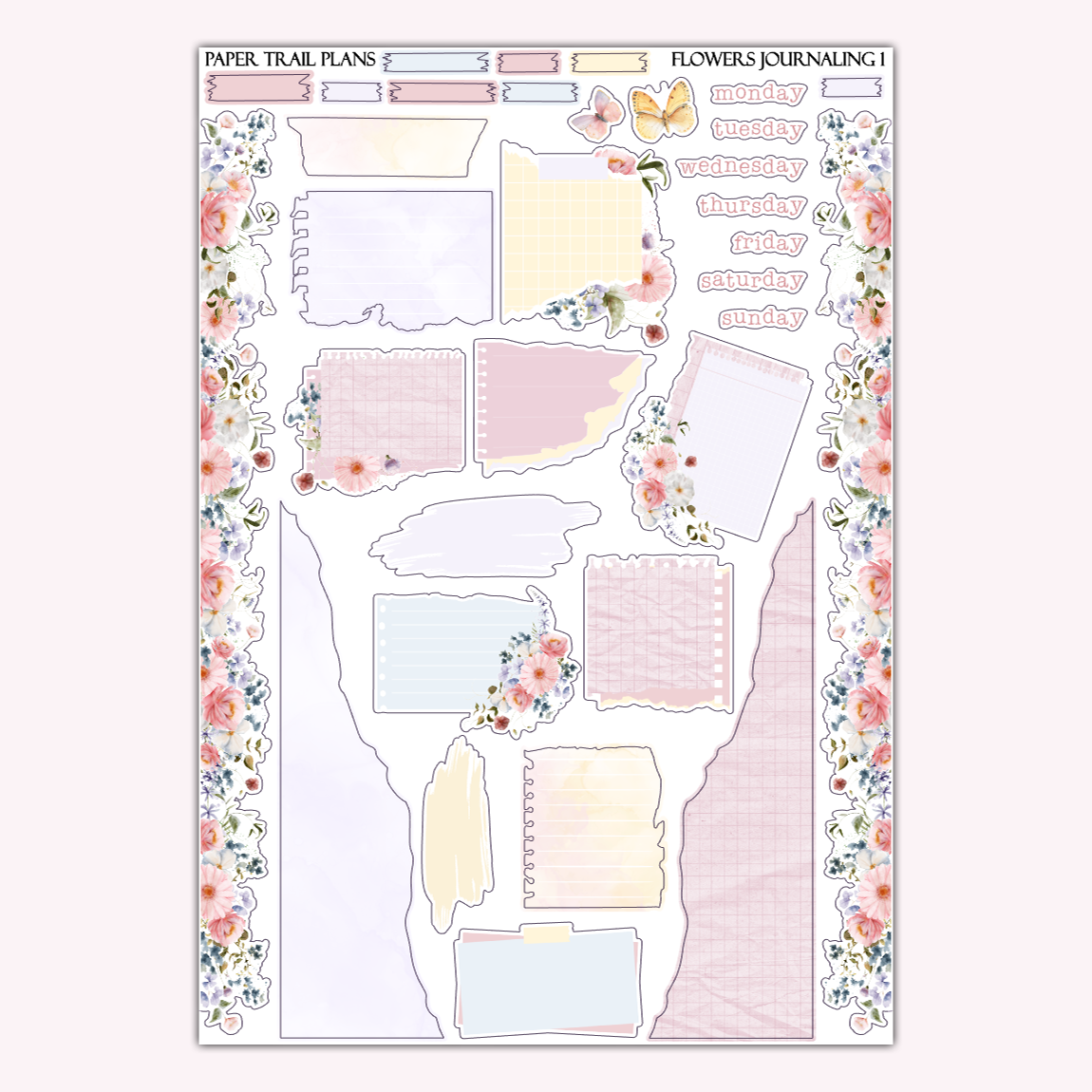 Journaling Collection Journaling Kits – Paper Trail Plans