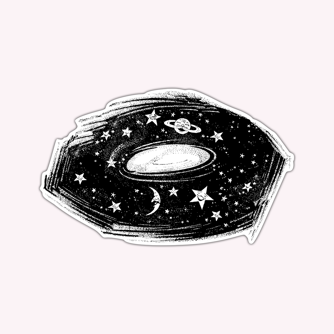 Galaxy Vinyl Sticker