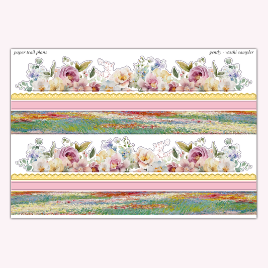 Gently - Washi Sampler