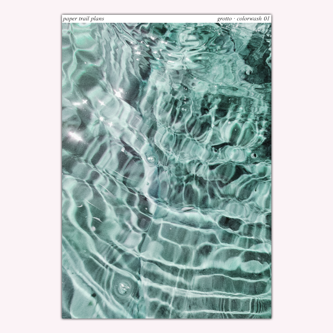 Grotto - Full Sheet Colorwash 01