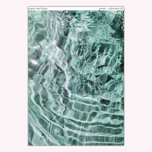 Grotto - Full Sheet Colorwash 01