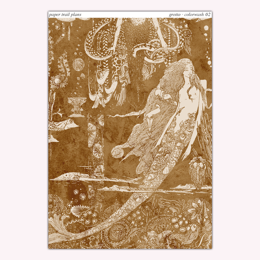 Grotto - Full Sheet Colorwash 02