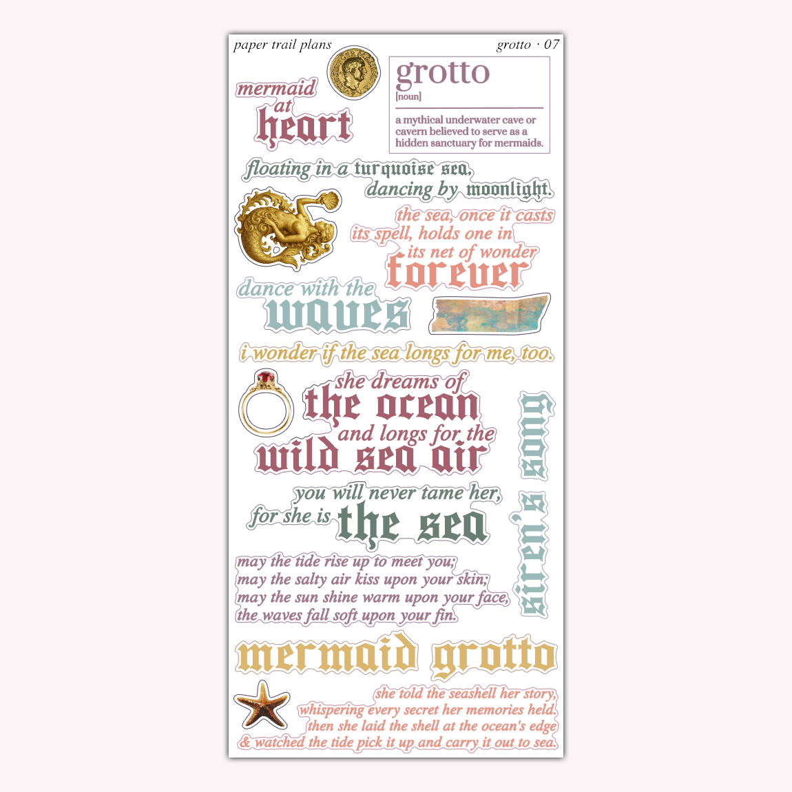 Grotto Journaling Collection