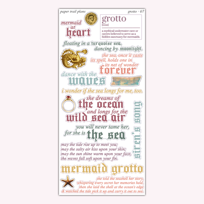 Grotto Journaling Collection