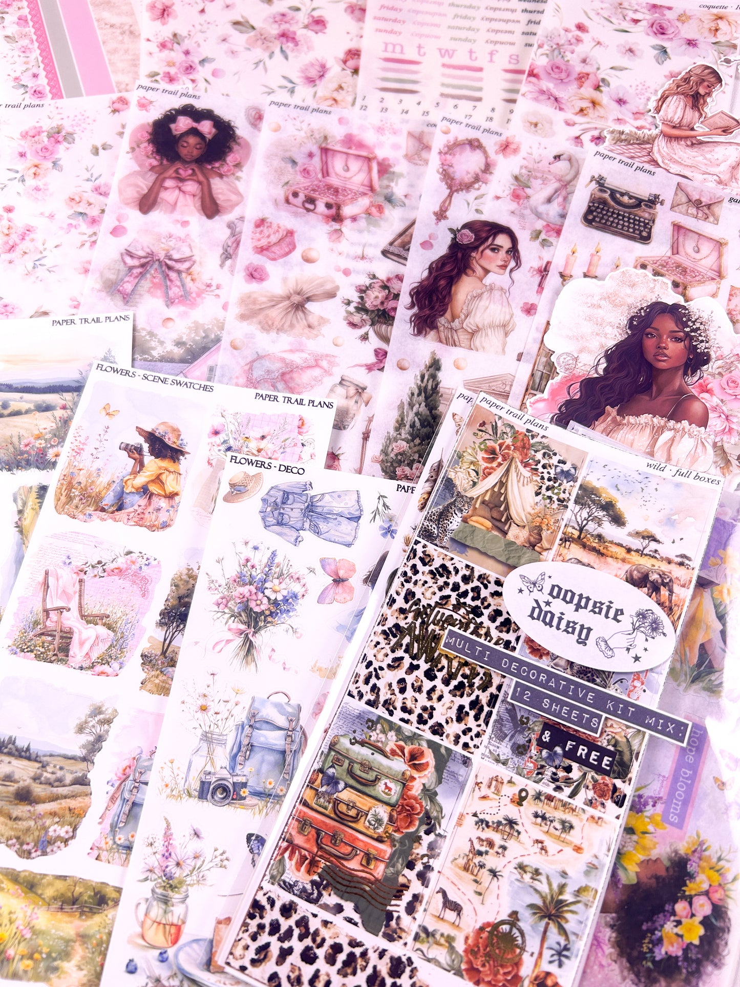 Oopsie Daisy - Decorative Kit Mix (Multiple Kits)