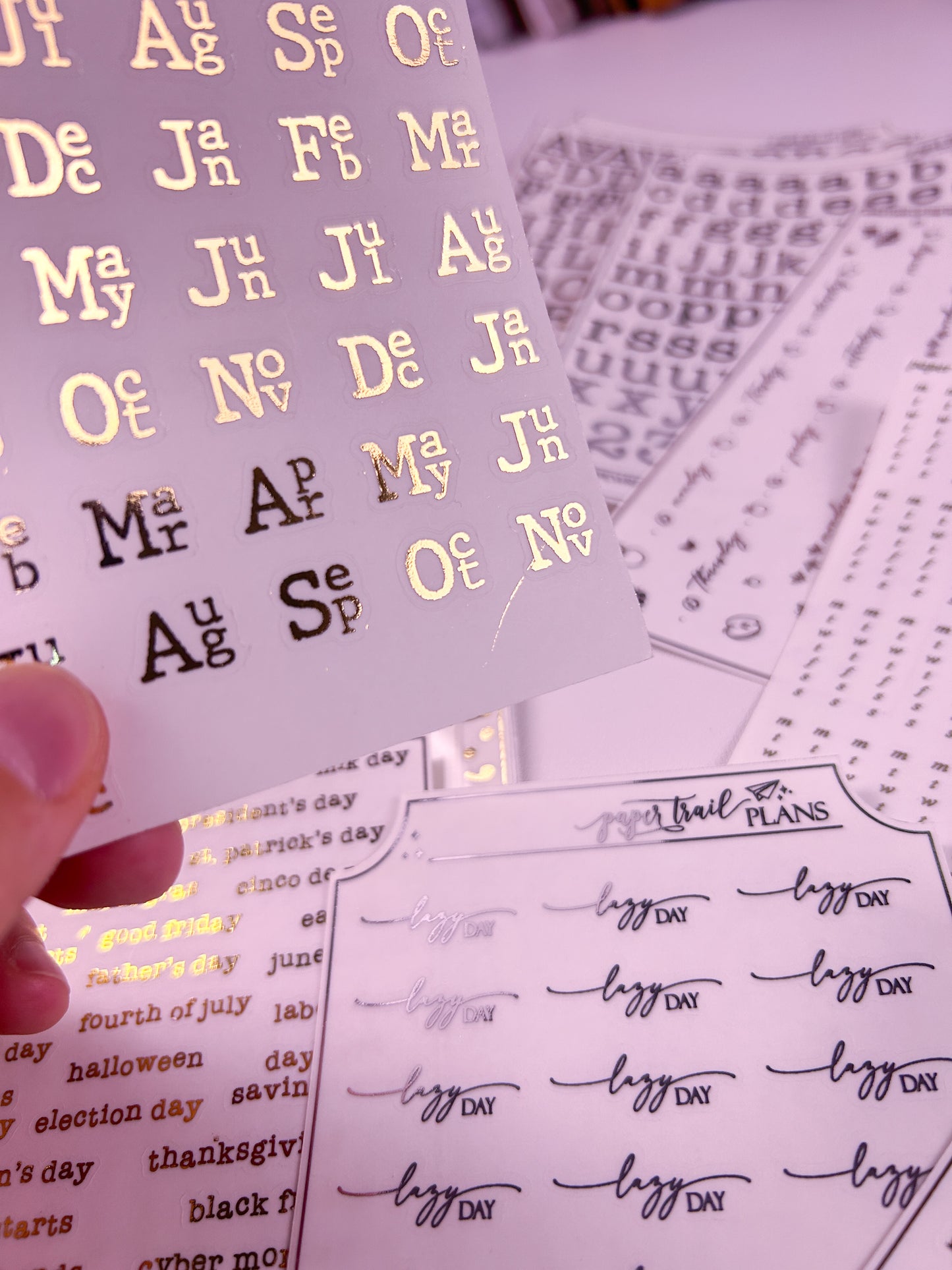 Oopsie Daisy - Scripts (Foiled)