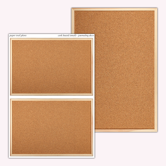 Journaling Deco - Cork Board