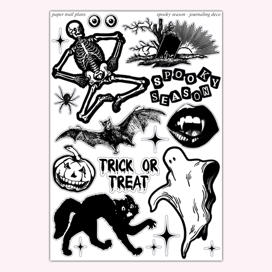 Journaling Deco - Spooky Season
