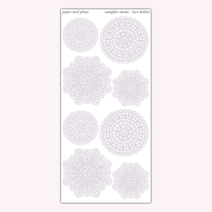 Lace Doilies - Autumn Palette