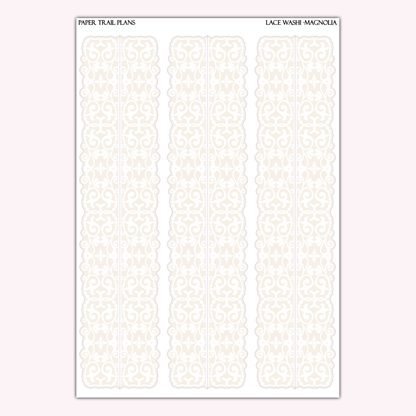 Lace Washi Samplers