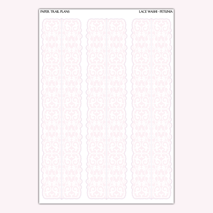 Lace Washi Samplers