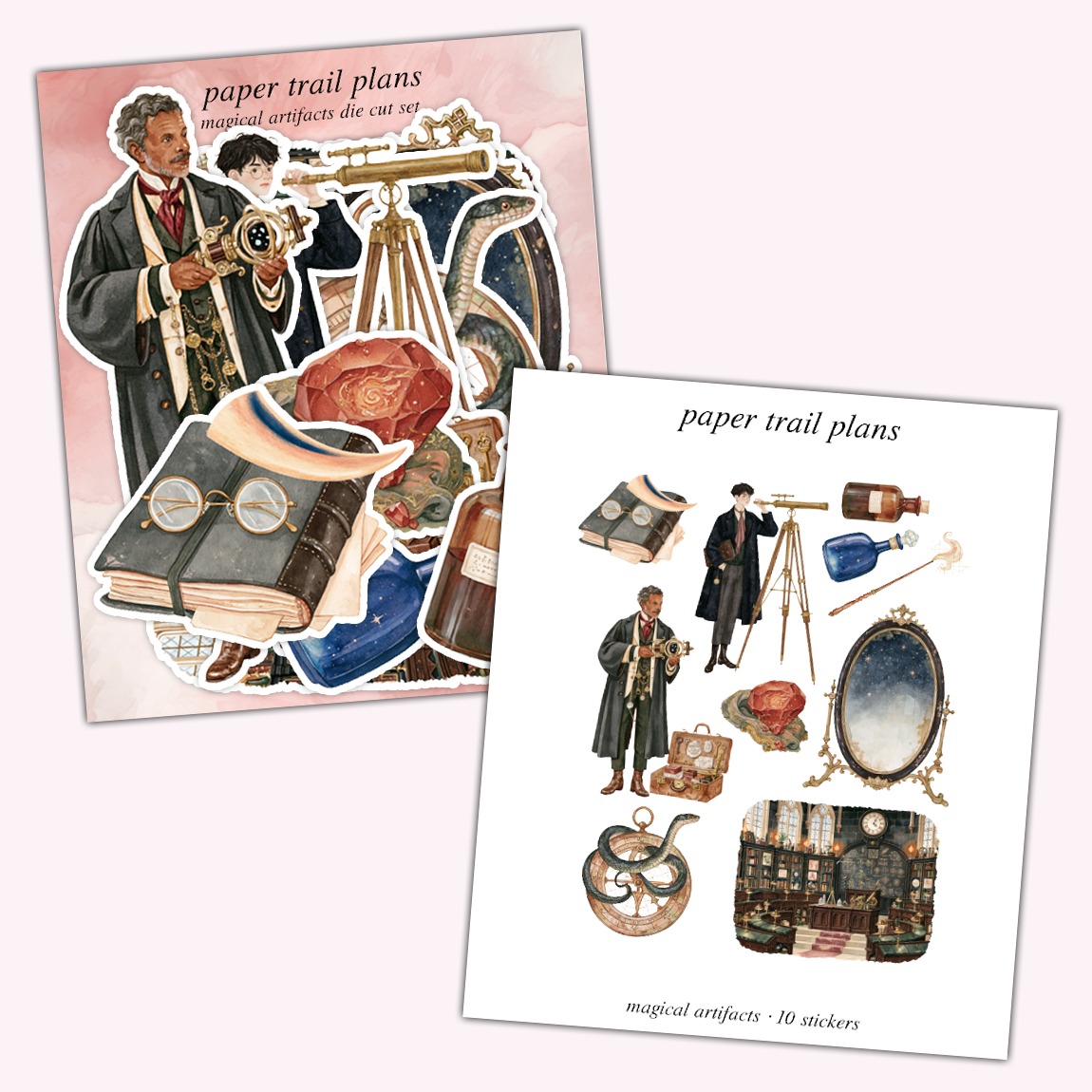 Magical Artifacts Die Cut Sticker Set