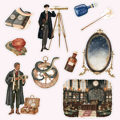 Magical Artifacts Die Cut Sticker Set