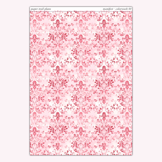 Manifest - Full Sheet Colorwash 01