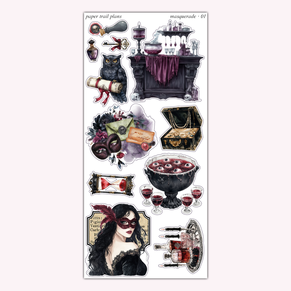 Masquerade Journaling Collection