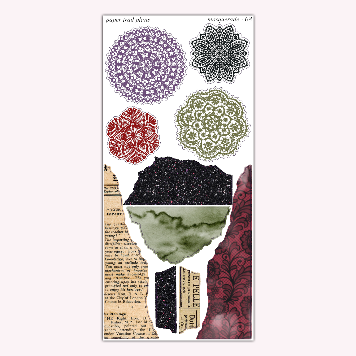 Masquerade Journaling Collection