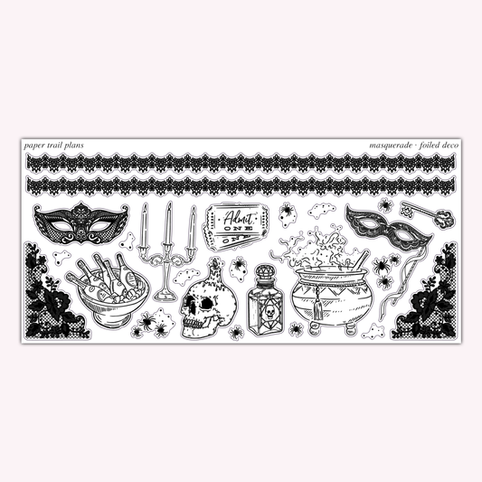 Masquerade - Foiled Deco