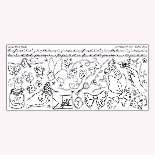 Metamorphosis - Foiled Deco