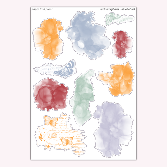 Metamorphosis - Alcohol Ink