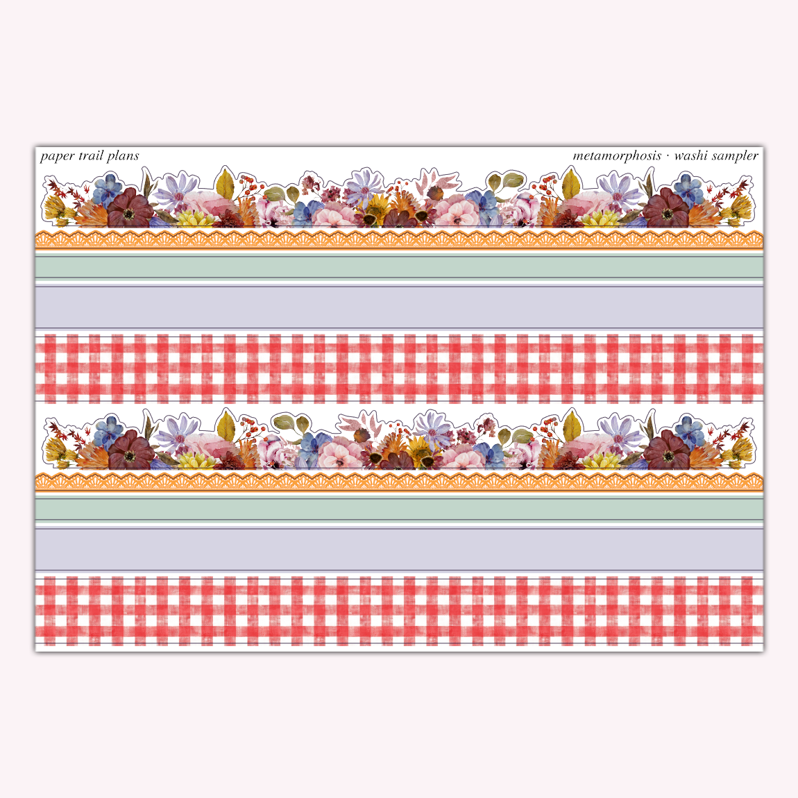 Metamorphosis - Washi Sampler