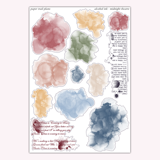 Midnight Theatre - Alcohol Ink