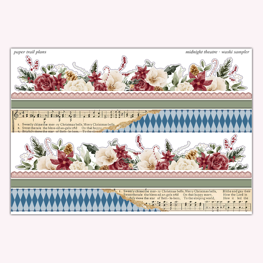 Midnight Theatre - Washi Sampler