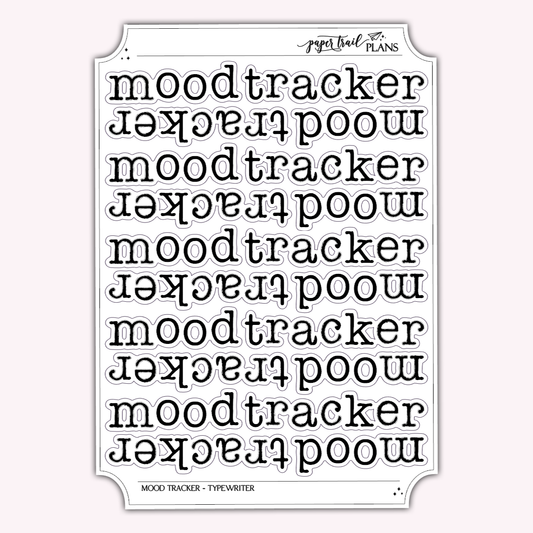 Mood Tracker - Typewriter