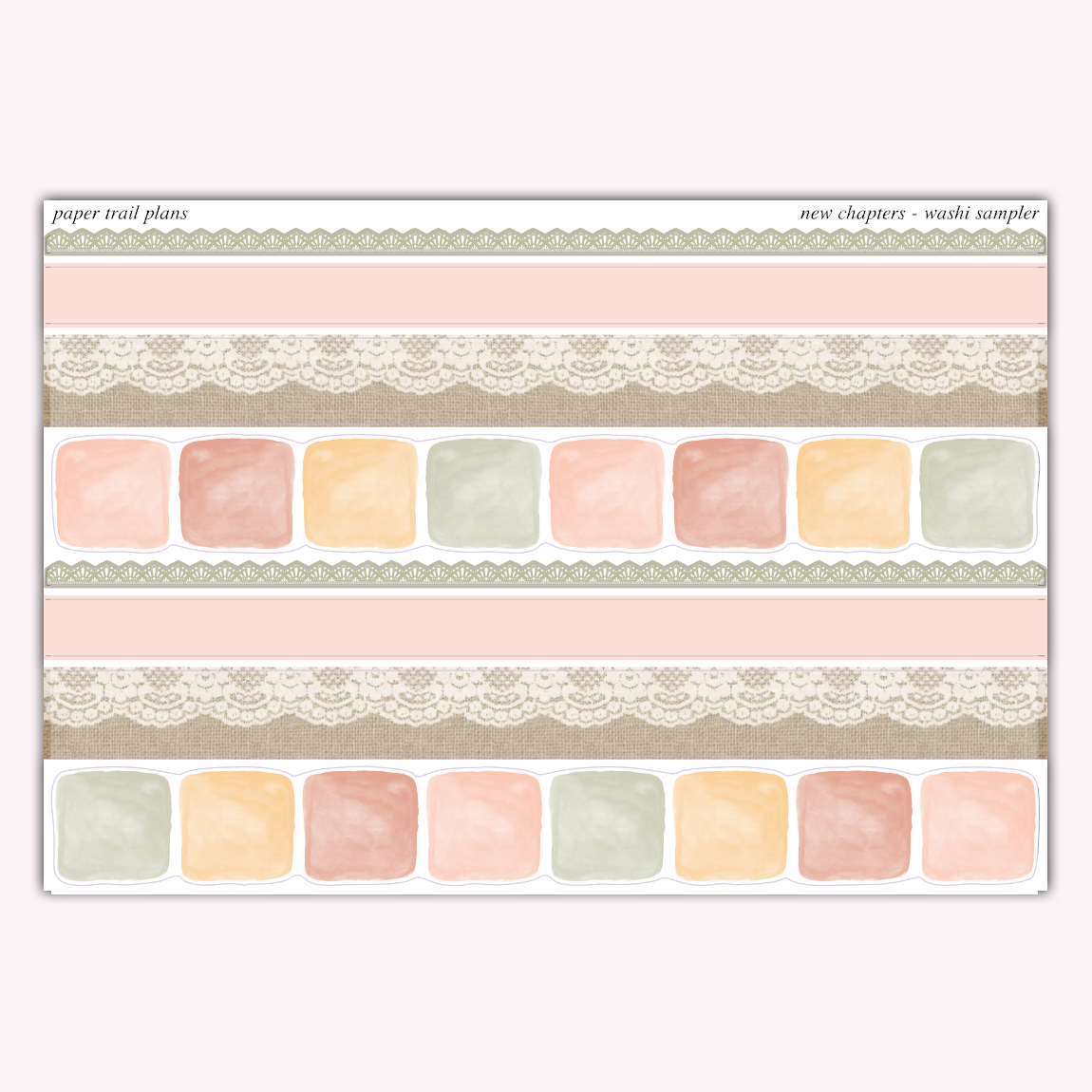 New Chapters Washi Sampler