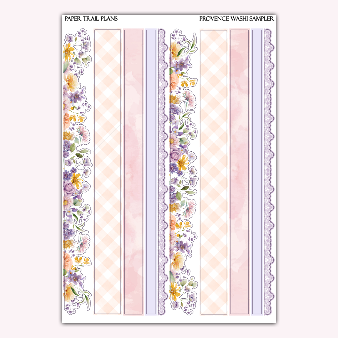 Provence Washi Sampler