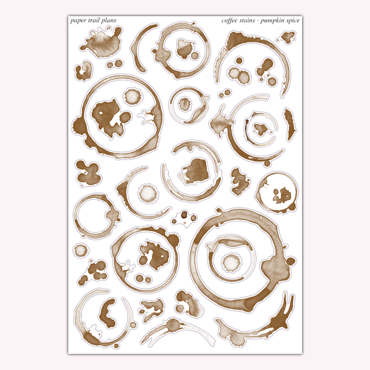 Pumpkin Spice - Coffee Stains
