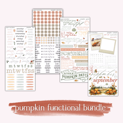 Pumpkin Journaling Collection