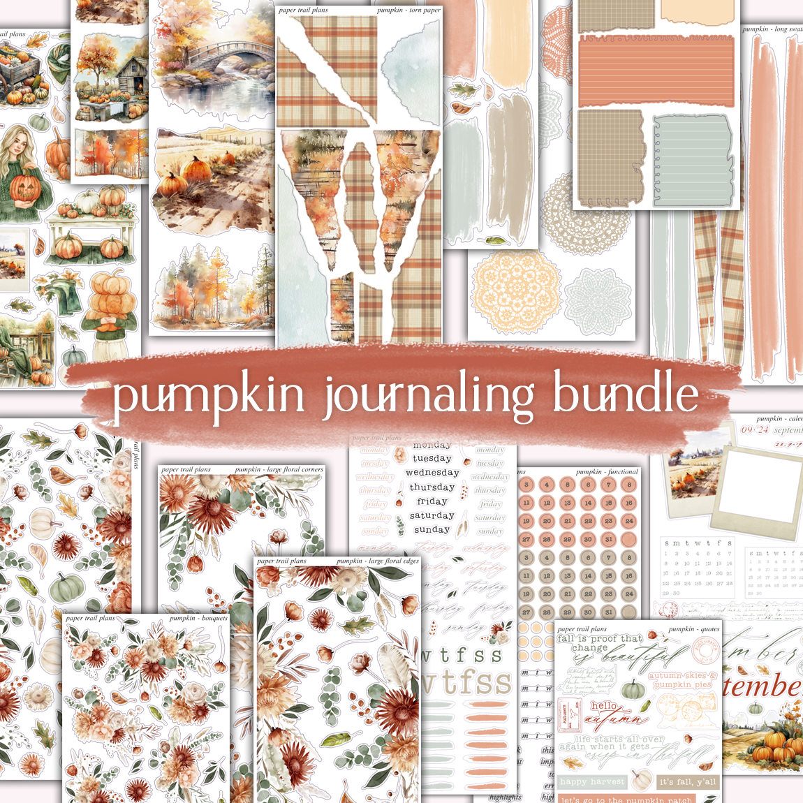 Pumpkin Journaling Collection