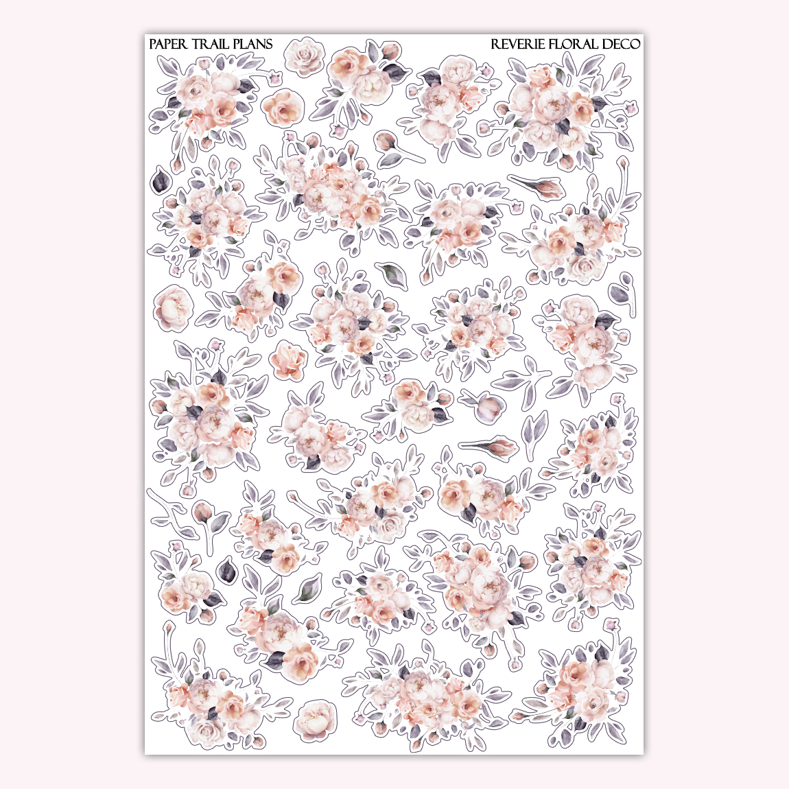 Reverie Floral Deco Sheet