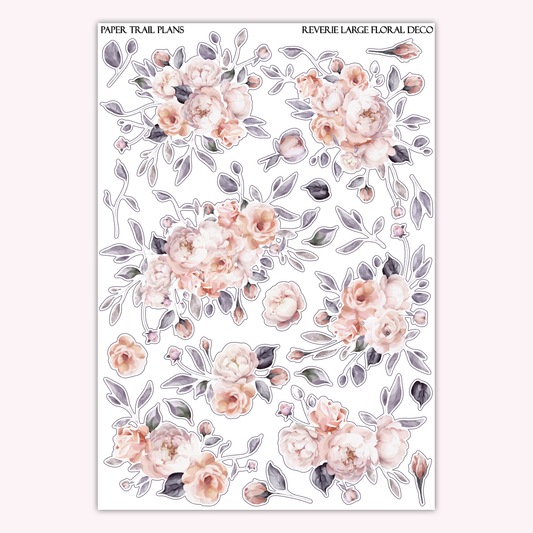 Reverie Large Floral Deco Sheet