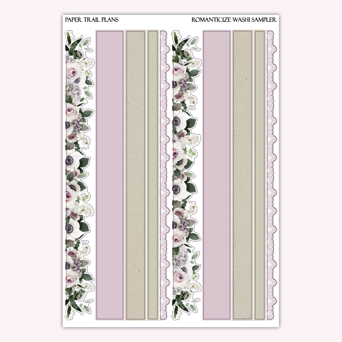 Romanticize Washi Sampler