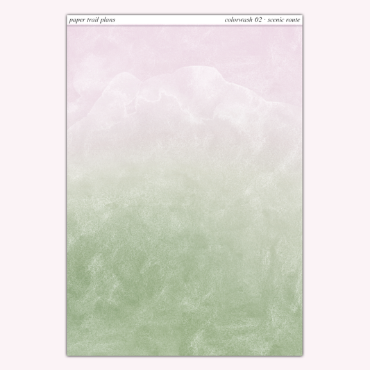 Scenic Route - Full Sheet Colorwash 02