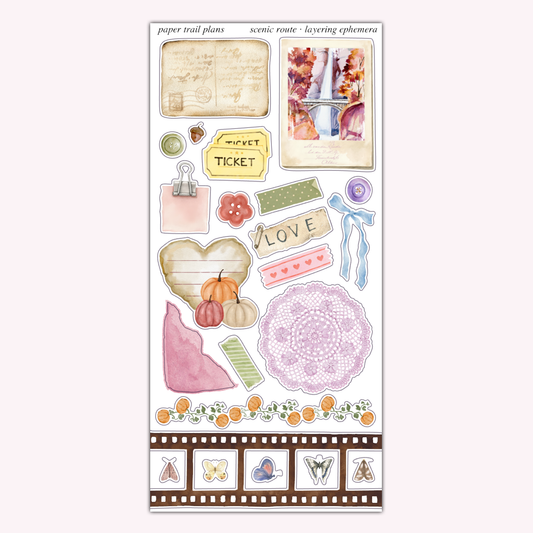 Scenic Route - Layering Ephemera