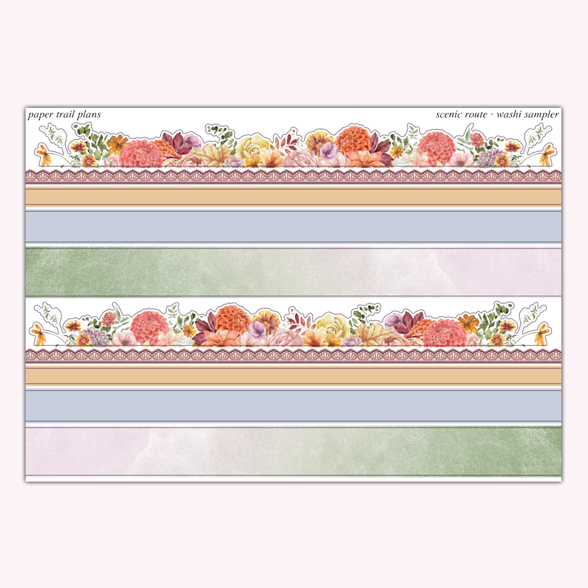 Scenic Route - Washi Sampler