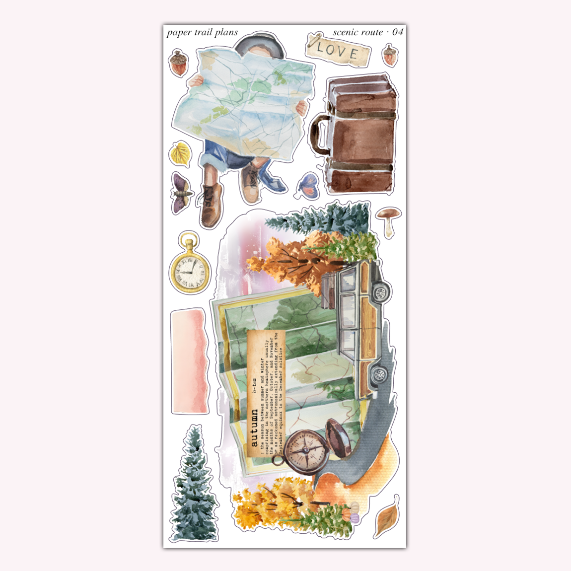 Scenic Route Journaling Collection