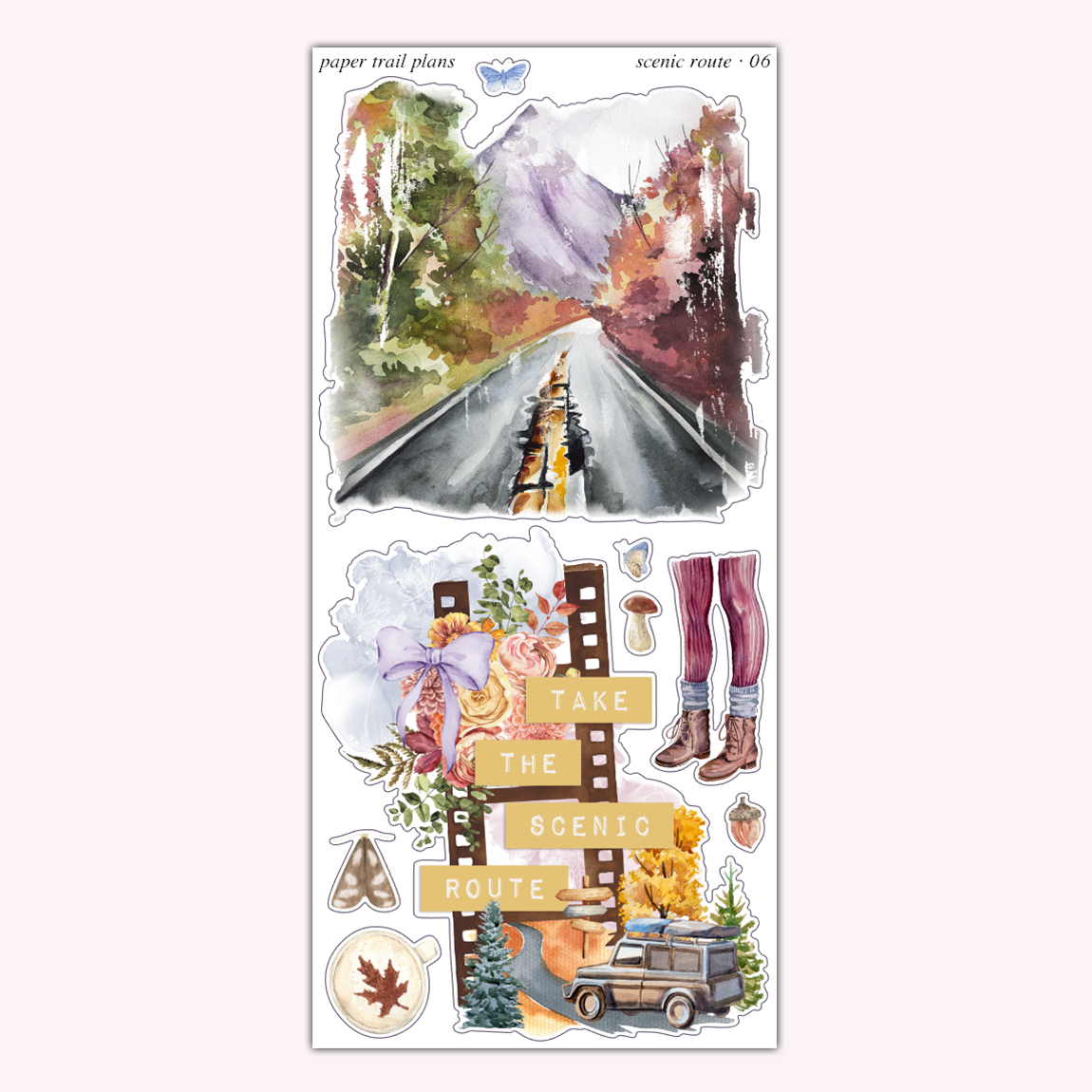 Scenic Route Journaling Collection