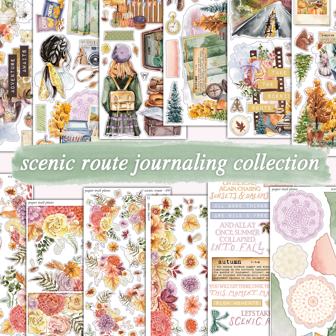 Scenic Route Journaling Collection