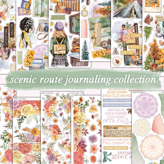Scenic Route Journaling Collection