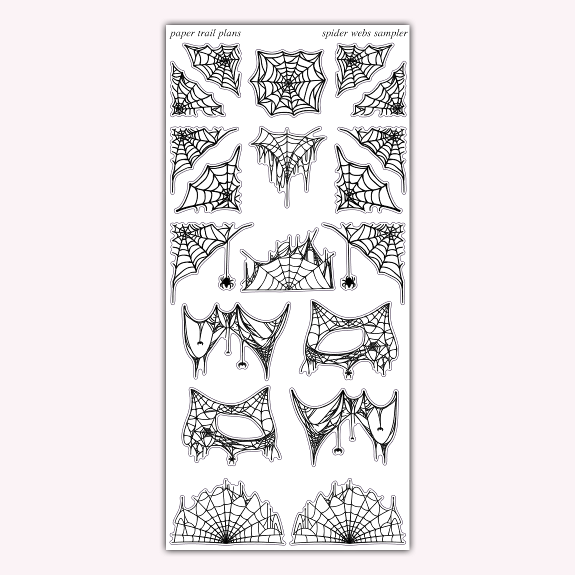 Spider Webs Sampler